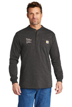 Load image into Gallery viewer, Carhartt CTK128 Long Sleeve Henley T-Shirt