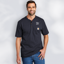 Load image into Gallery viewer, Carhartt CTK84 Short Sleeve Henley T-Shirt