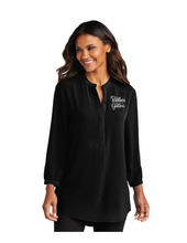 Load image into Gallery viewer, Port Authority LW713 Ladies 3/4 Sleeve Textured Crepe Tunic