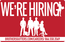 Load image into Gallery viewer, WE'RE HIRING magnetic - 2 Pieces