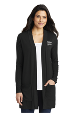 Load image into Gallery viewer, Port Authority LK5434 Ladies Long Pocket Cardigan