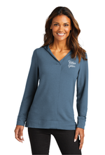 Load image into Gallery viewer, Port Authority LK826 Ladies Microterry Pullover Hoodie