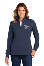 Load image into Gallery viewer, Sport Tek LST253 Ladies 1/4-Zip Sweatshirt