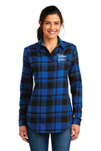 Load image into Gallery viewer, Port Authority LW668 Ladies Plaid Flannel Shirt