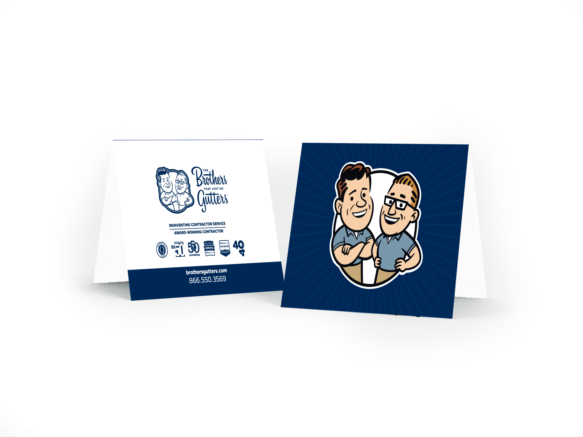 Thank You Cards - Brothers Gutters
