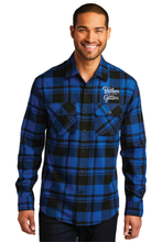 Load image into Gallery viewer, Port Authority W668 Plaid Flannel Shirt