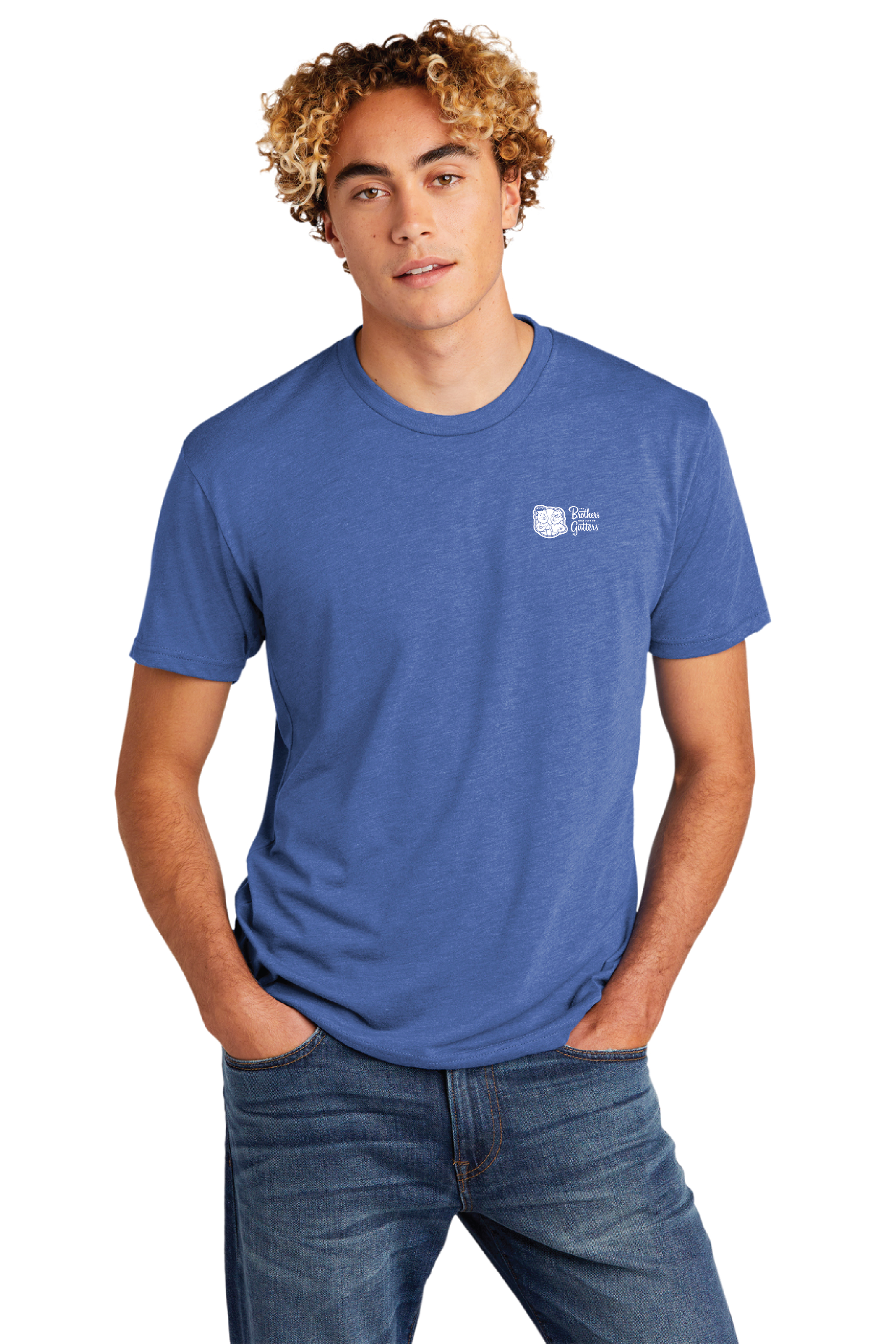 Next Level NL6010 Tri-blend T-shirt with Logo on Front – Brothers