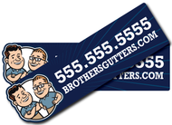 Branded Car Magnets Phone, QTY 2