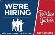 WE'RE HIRING Decal - 2 pack