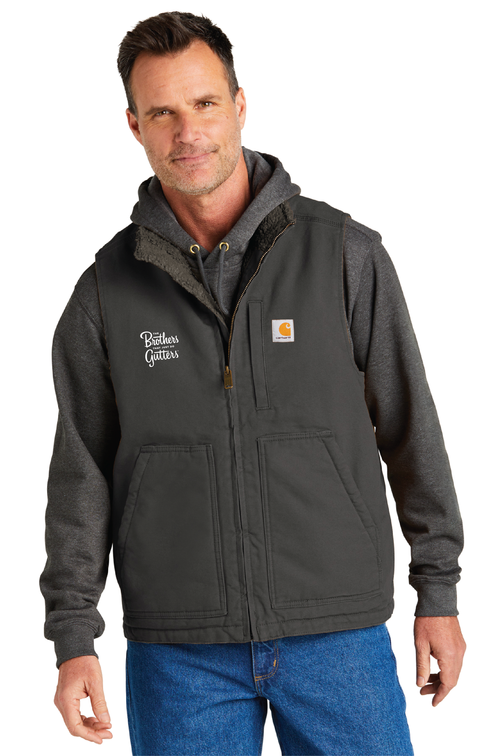 Carhartt CT104277 Sherpa-Lined Mock Neck Vest – Brothers Gutters