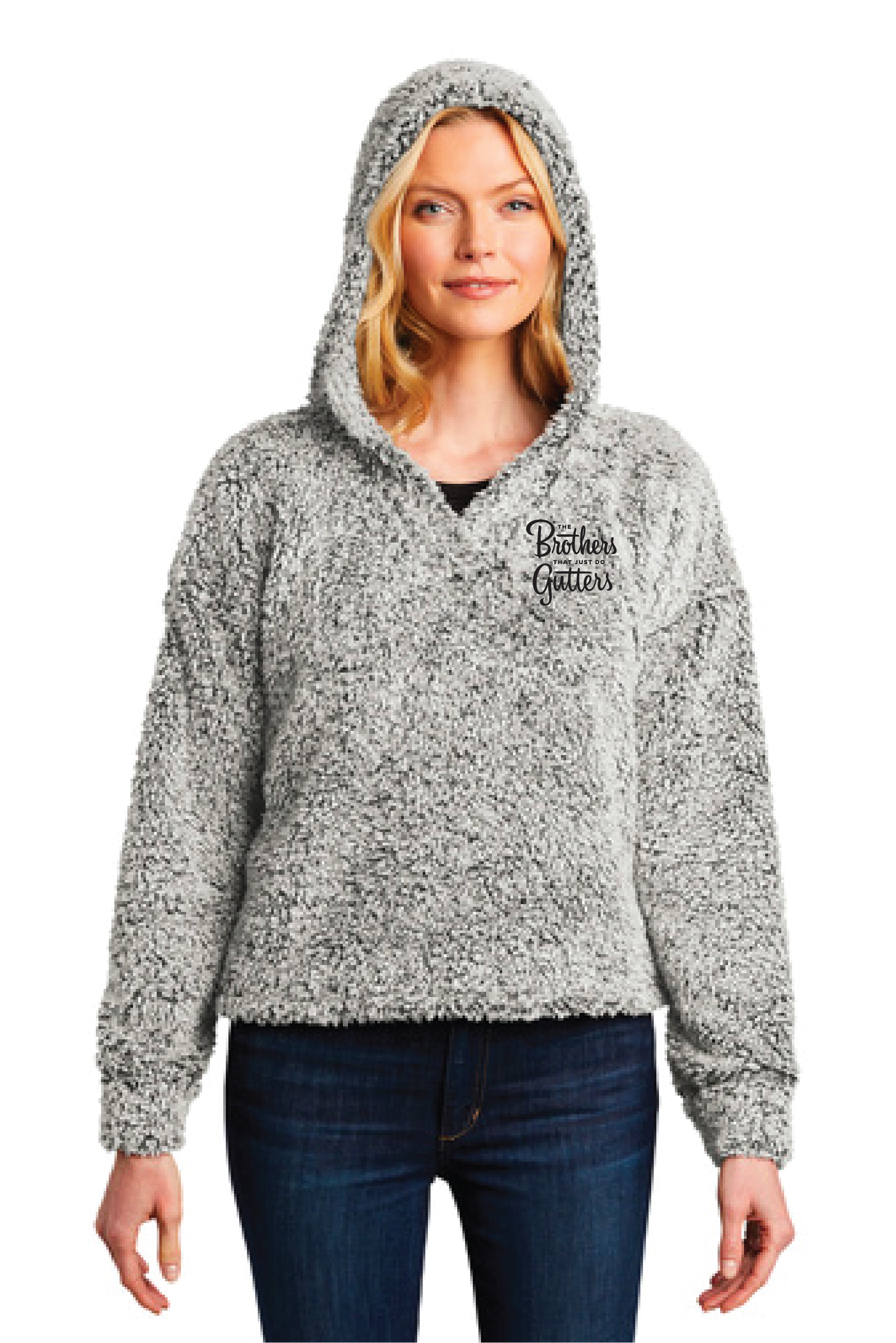 Port Authority L132 Ladies Cozy Fleece Hoodie – Brothers Gutters
