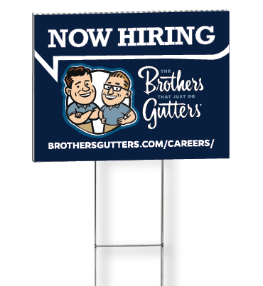 Now Hiring Yard Sign 2 Pack